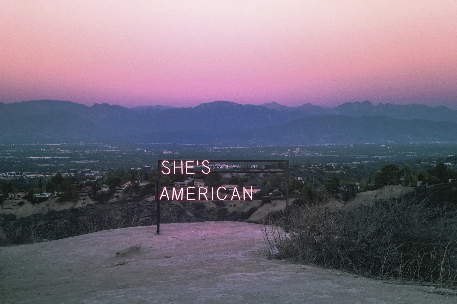 ‘She’s American’ — Hollywood (Los Angeles, California)