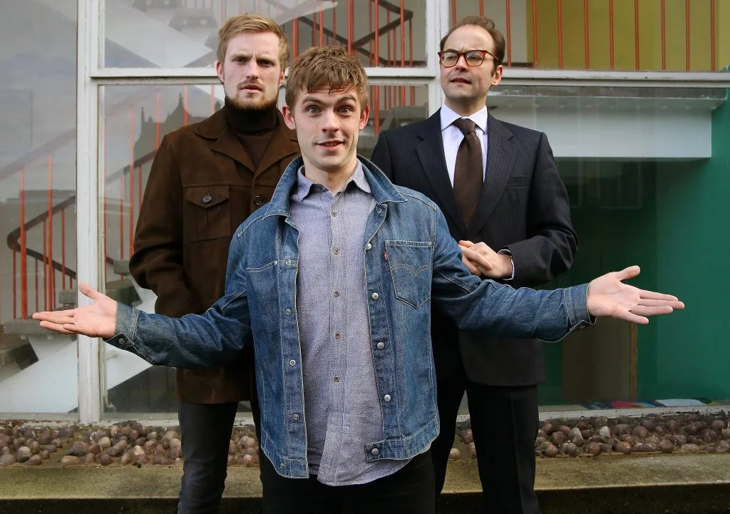 DEAN GREGORY AS KEN PILLING, JOSEPH CARTER AS RAY GOSLING AND MICHAEL JUSTICE AS ALLAN HORSFALL (LEFT TO RIGHT) (PHOTO SHAY ROWAN)