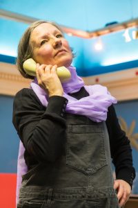 JUDY HOLT AS VANESSA REDGRAVE. PHOTO: NICOLAS CHINARDET