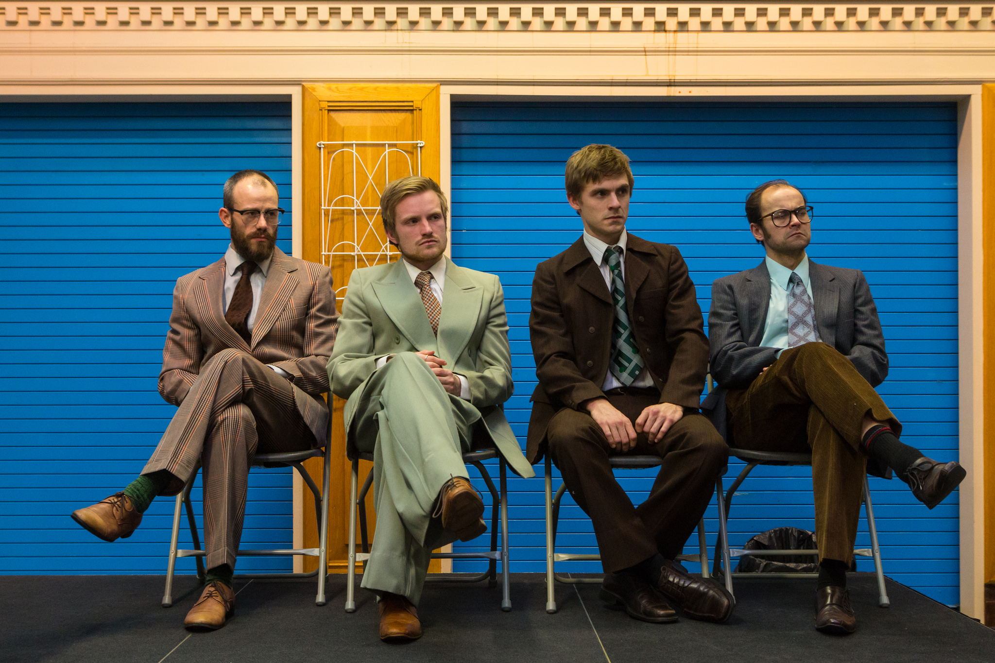 OLIVER DEVOTI AS MICHAEL STEED, DEAN GREGORY AS KEN PILLING, JOSEPH CARTER AS RAY GOSLING, MICHAEL JUSTICE AS ALLAN HORSFALL