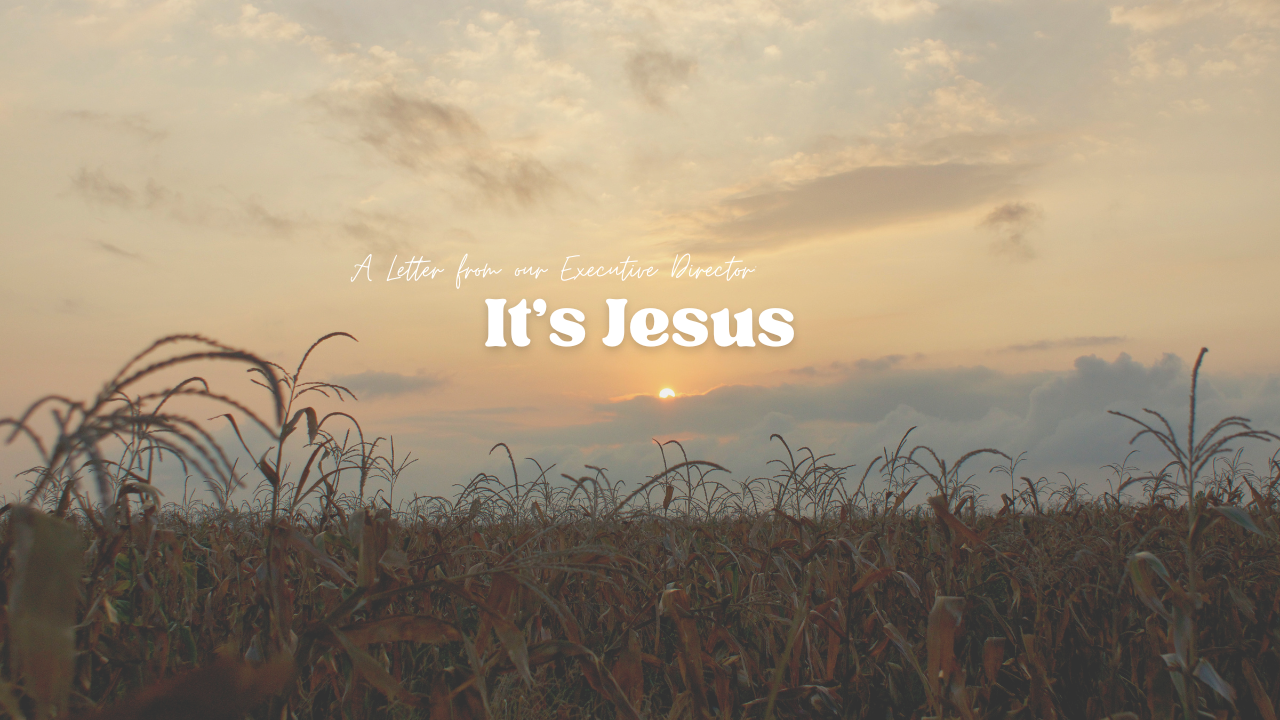 It's Jesus