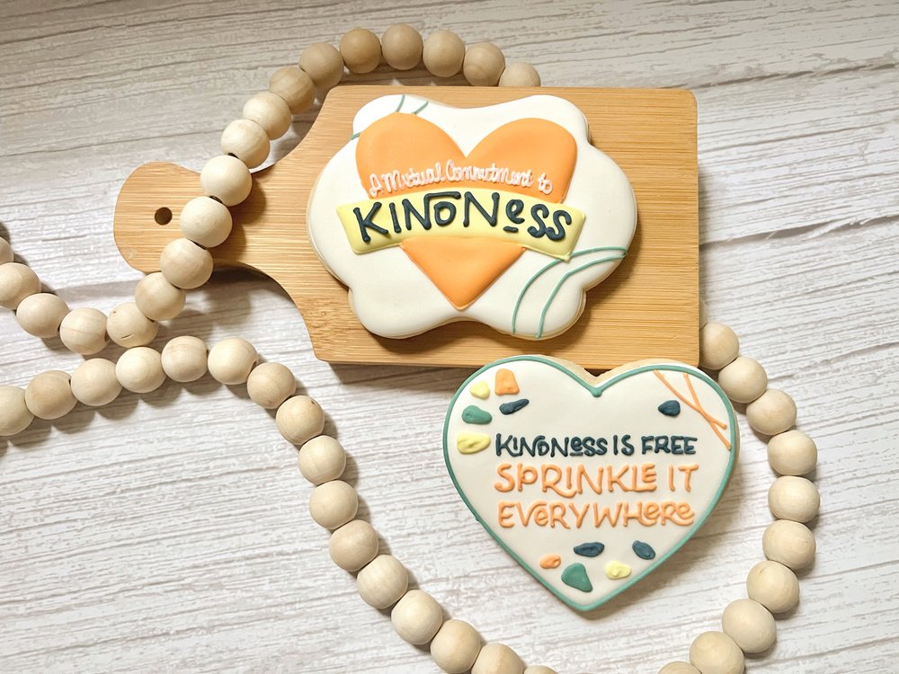 Sprinkle Kindness Everywhere You Go Cookies