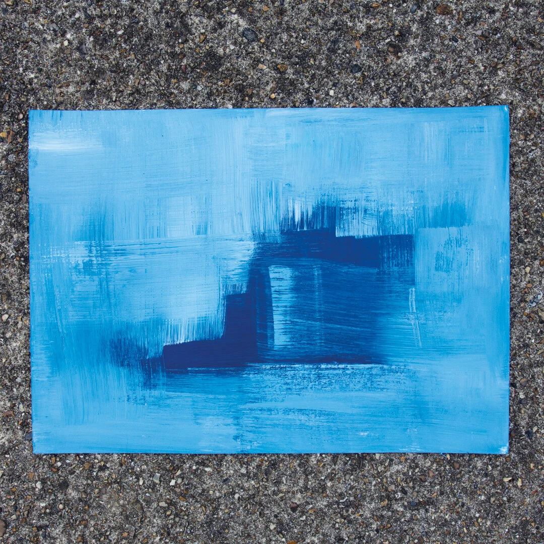 Blue on blue — Lily Rose Grant