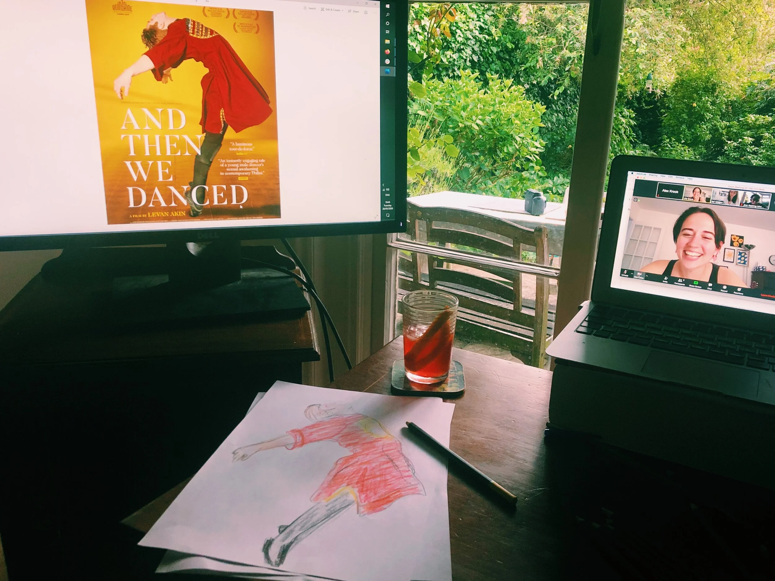 Participant's view of the class: Alex Krook.JPG