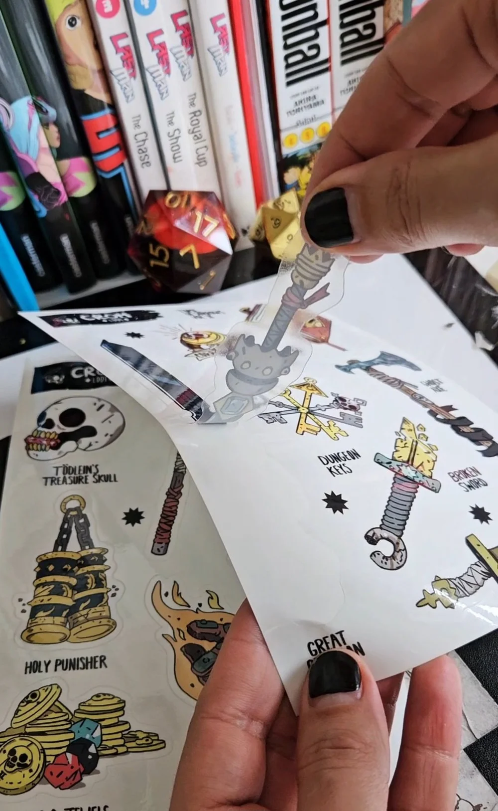 Crom Loot Stickers sheets set — CROM IllUSTRATION