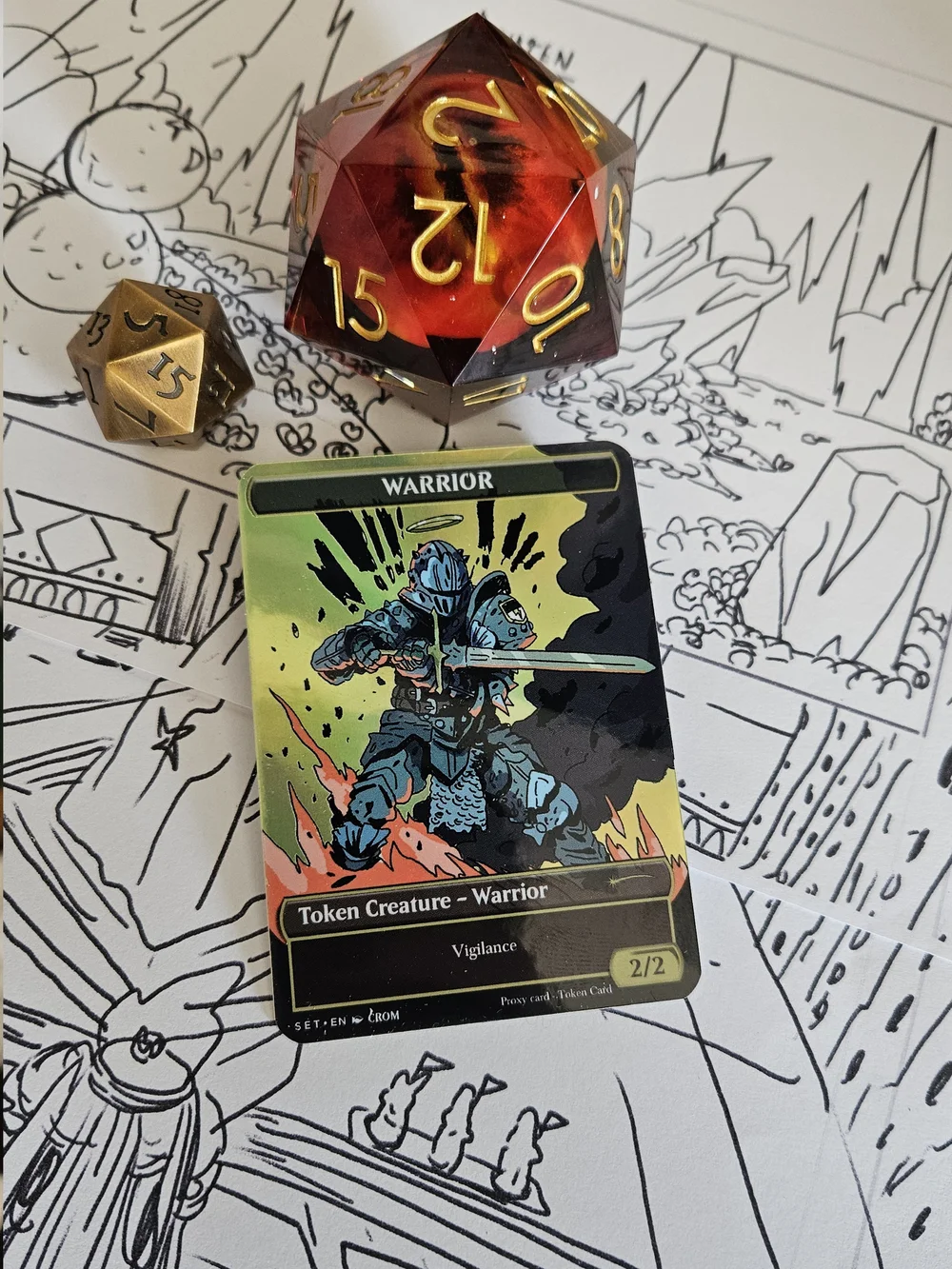 mtg oversized dungeon cards Where to find the oversized dungeon card Baldur's Gate Wilderness?