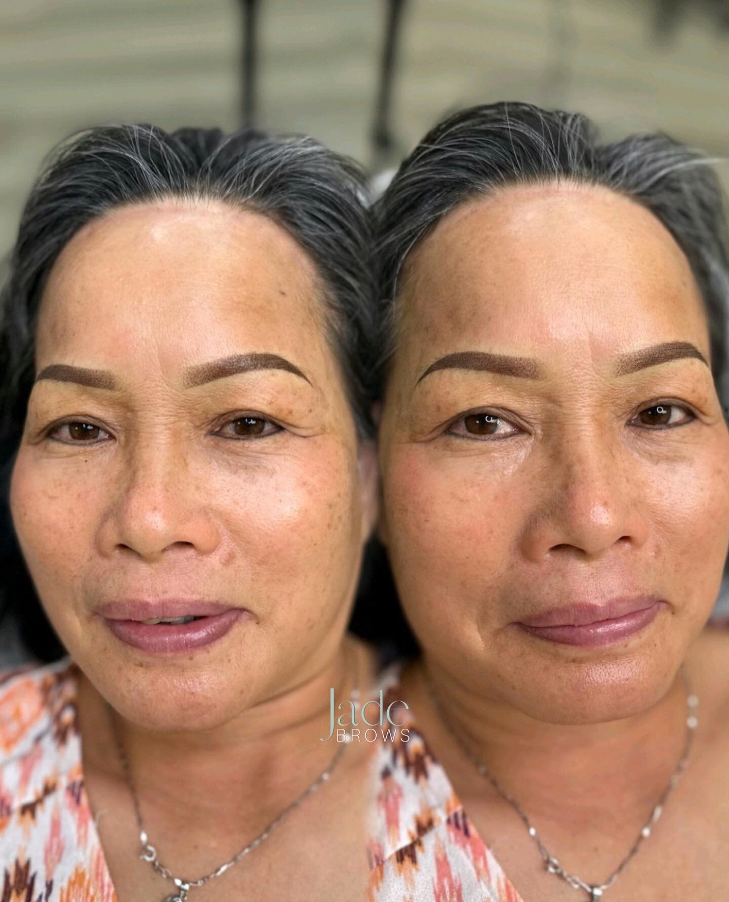 Had the pleasure of working on my best friend&rsquo;s mom on Mother&rsquo;s Day!
@myshelley16 and I have been friends since we were 13 so I was SUPER excited for this one!!

Swipe for Mama Tom&rsquo;s transformation. 

For my mature ladies, I try not