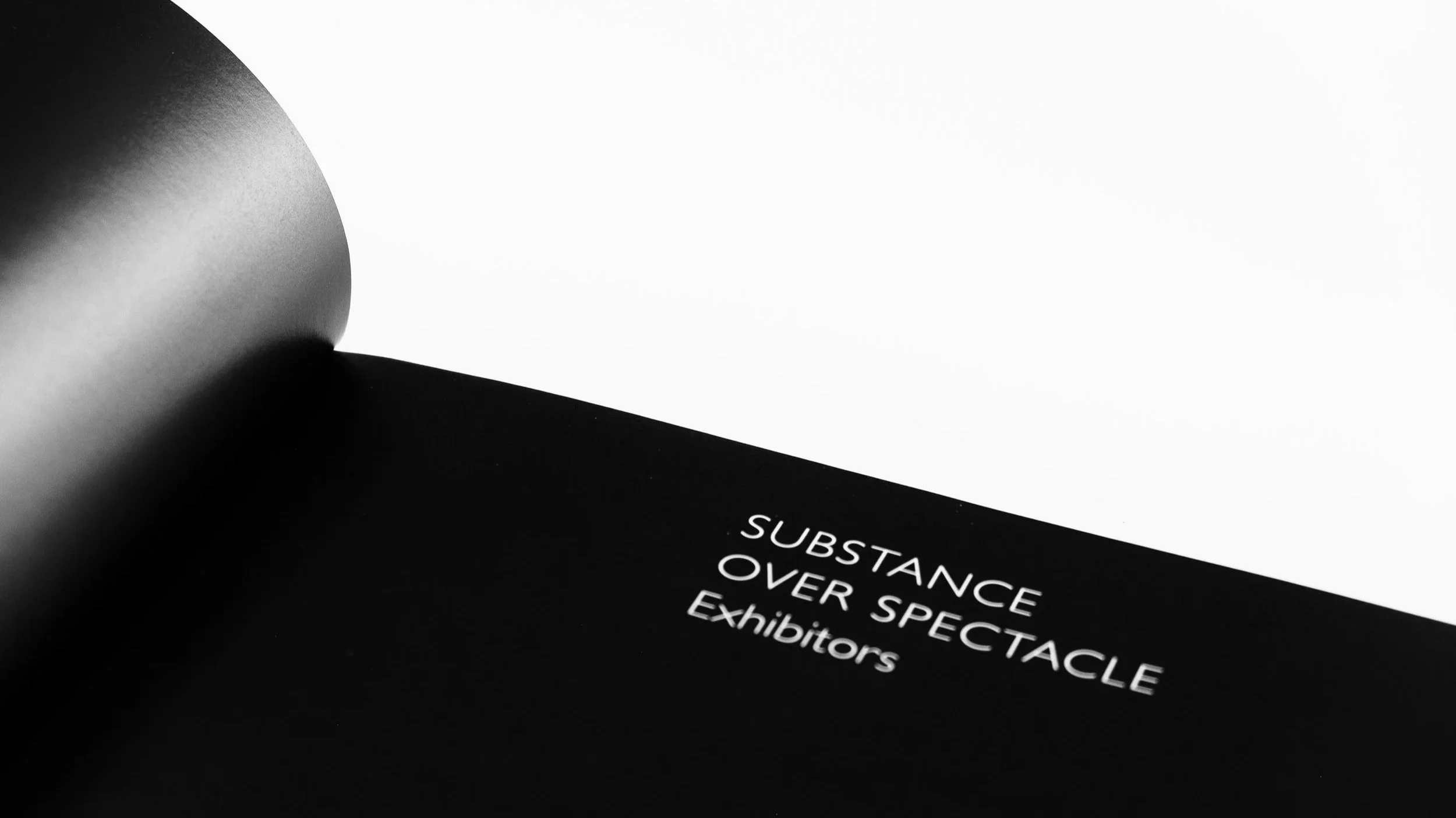 Process over product. Substance over spectacle.