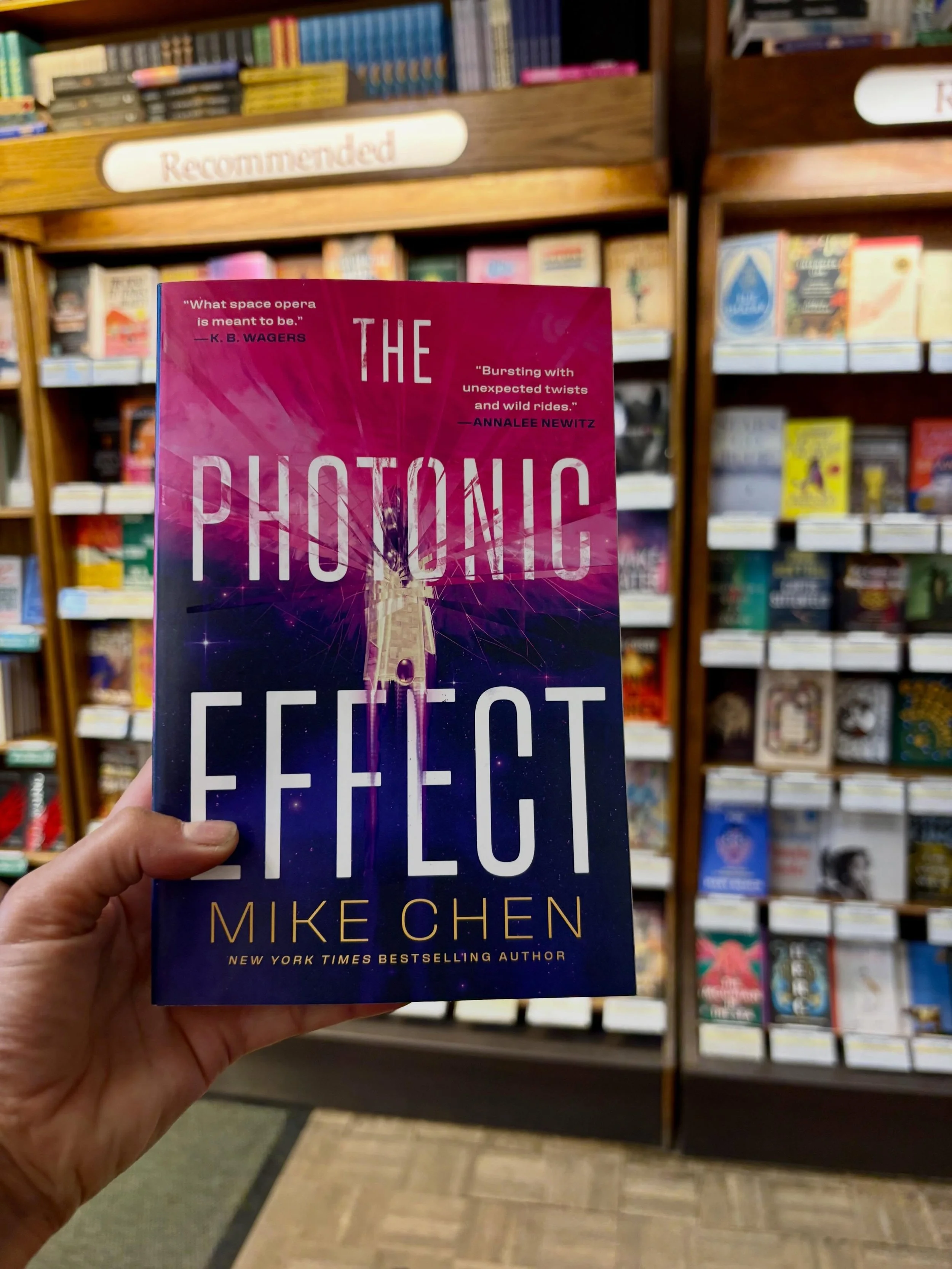 Congratulations, @mikechenwriter on another amazing novel! Reading your books soothes my soul. 🙏🏽 @boulderbookstore 

#tbr #sff #whattoread #author