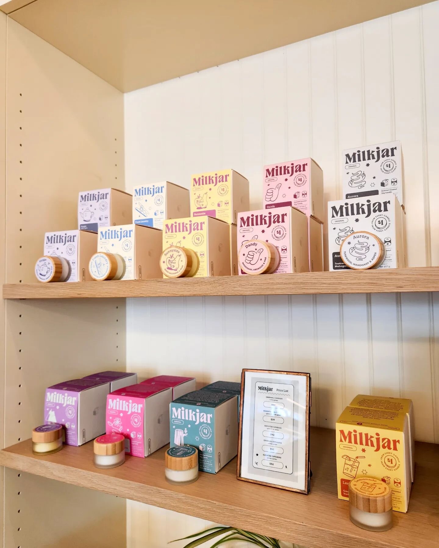 New Milk Jar branding is on point - we are LOVING the Sunnyside scent right now! What's your favorite @milkjarcandleco scent? ☀️

.............
 #pharmdrugstore #thepharm #pharmdrugstoreandmore #pharm #youarethecure #yycpharmacy #mardaloop #yycnow #y