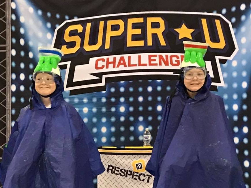 Super U Challenge - The Michigan School Assembly With Slime