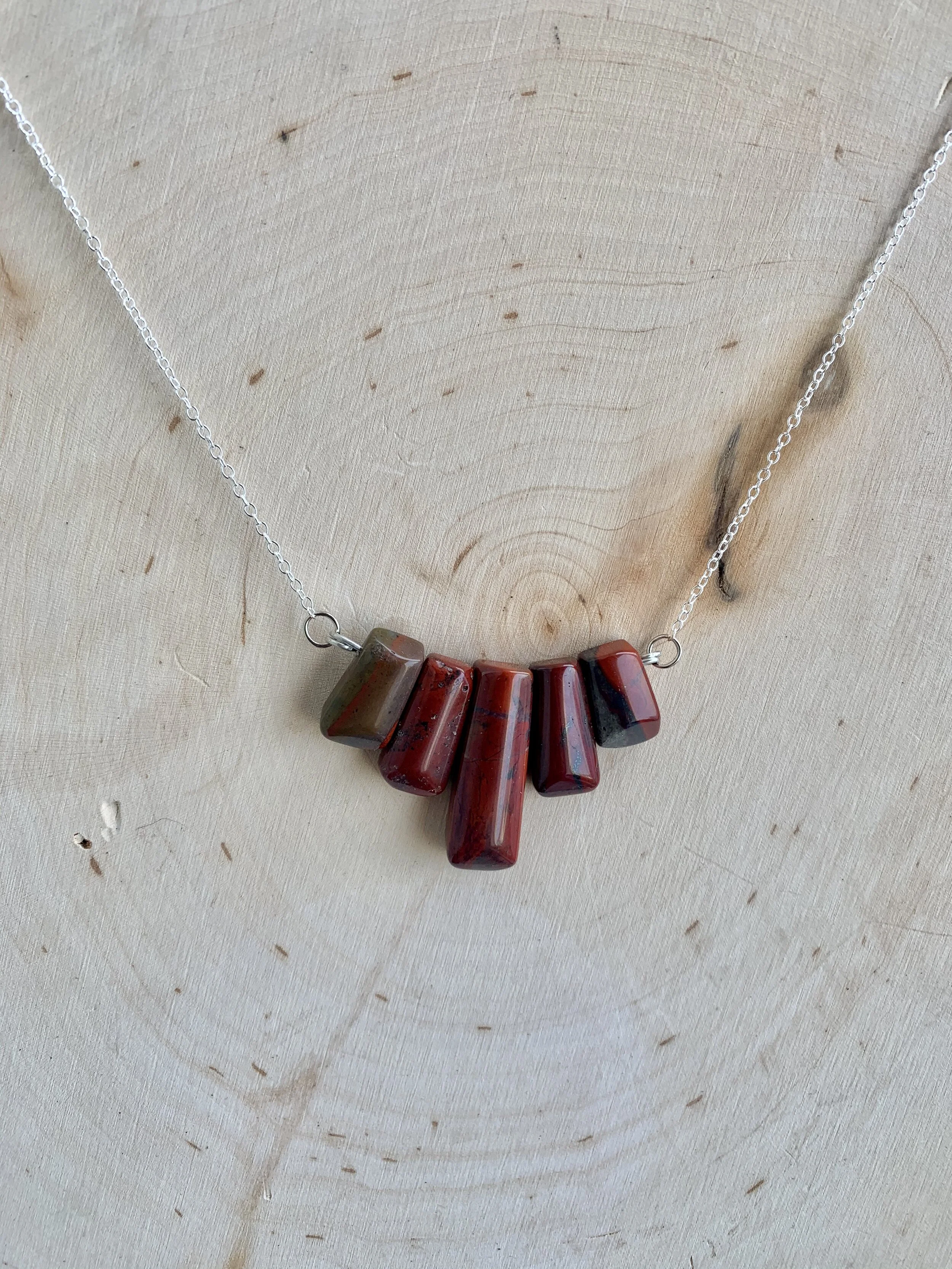 Red Jasper Necklace
