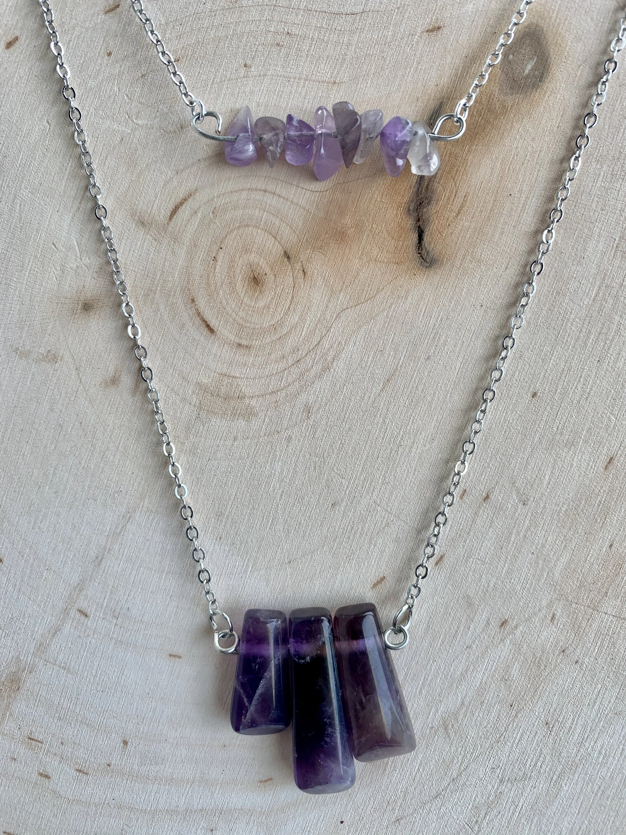 Amethyst Love Necklace
