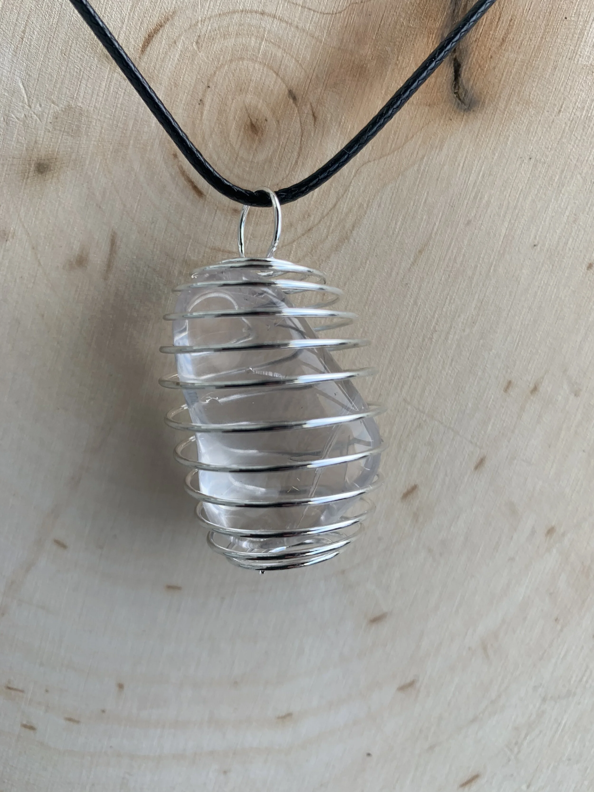 Spiral Clear Quartz
