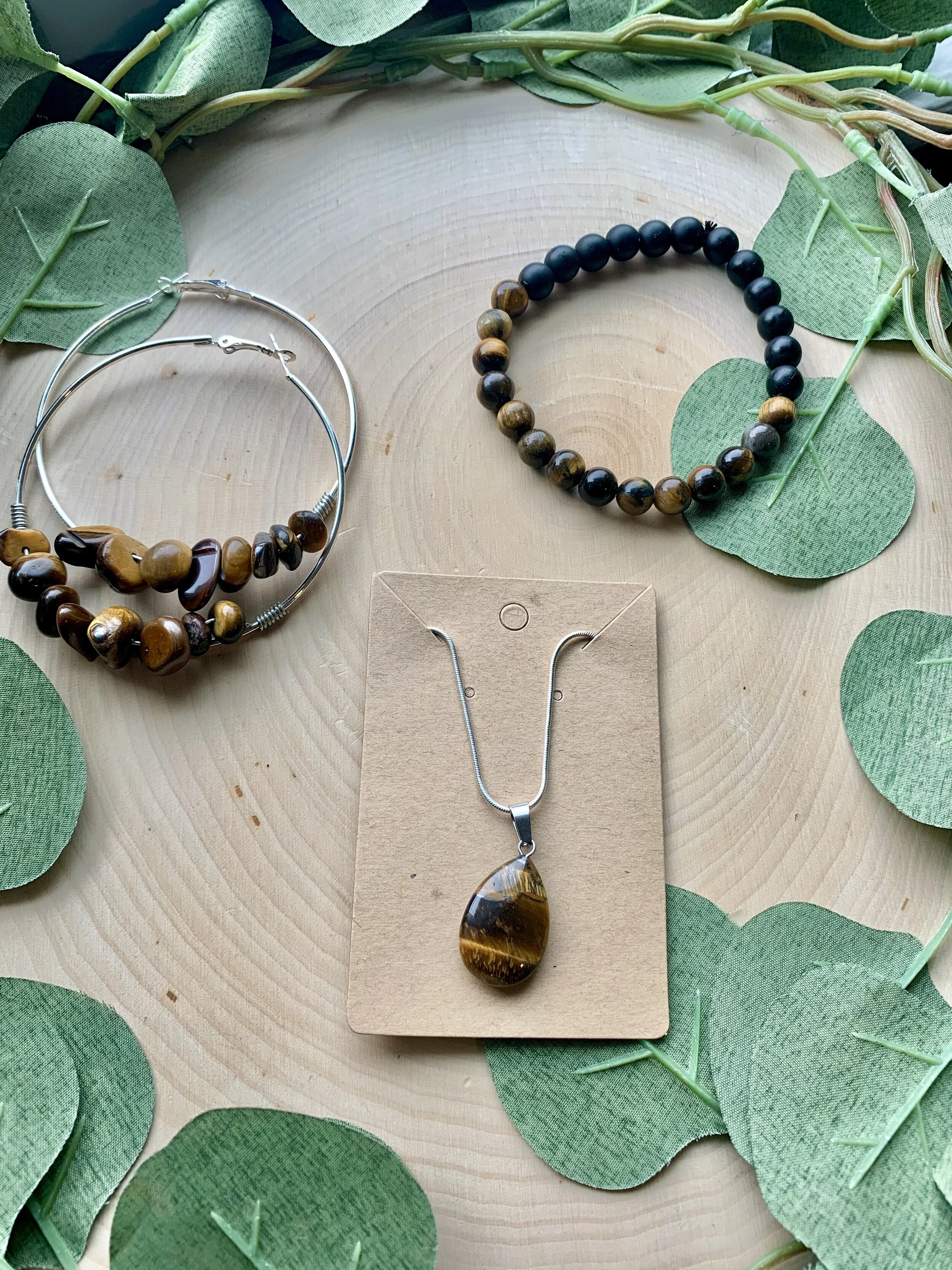 Tigers Eye Set 