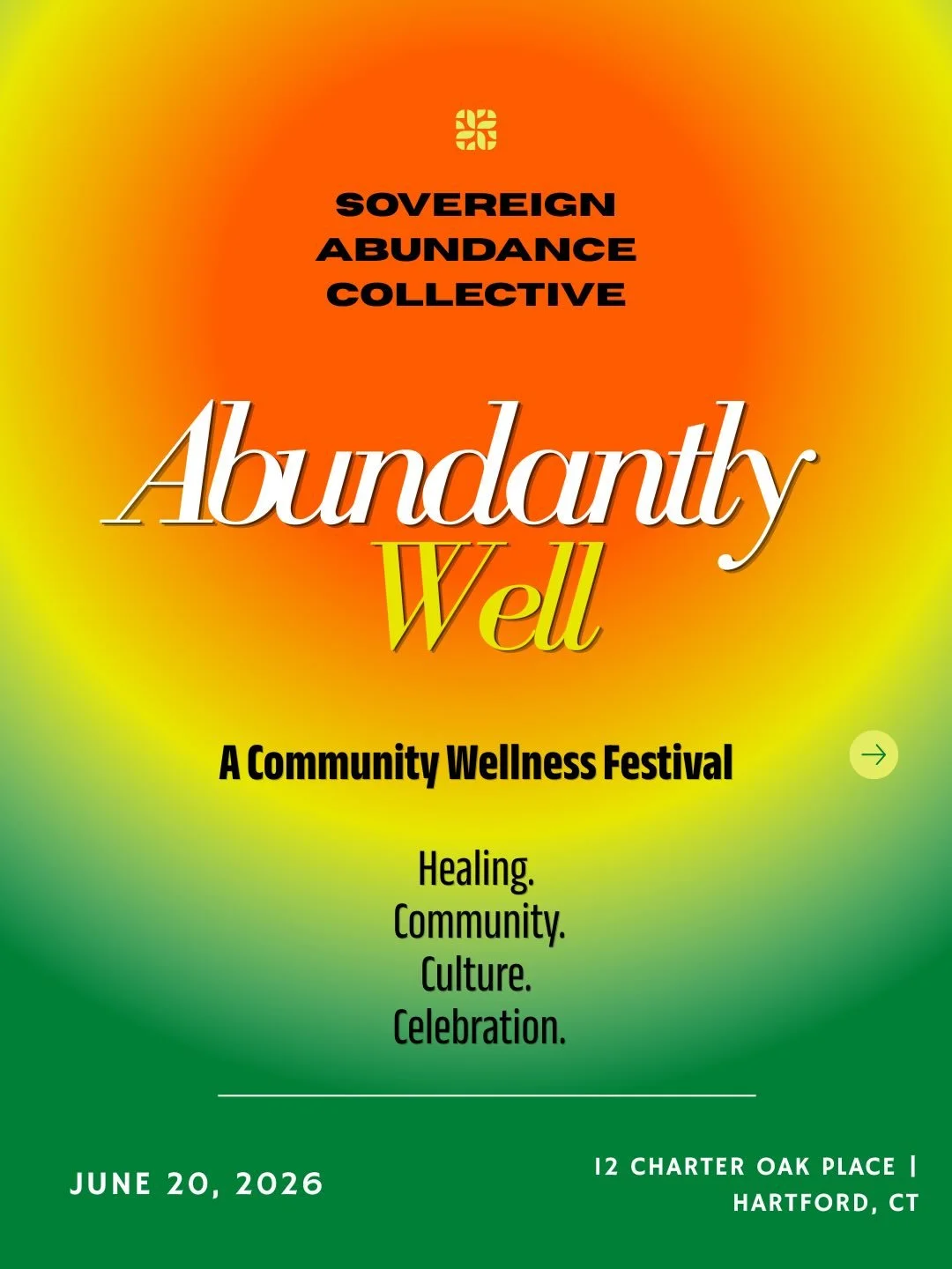 Why Sovereign Abundance Wellness Festival?

We are living through a powerful moment of awakening. More people are seeking healing, exploring holistic wellness, and recognizing that true abundance begins with well-being.

As we gather near Juneteenth 