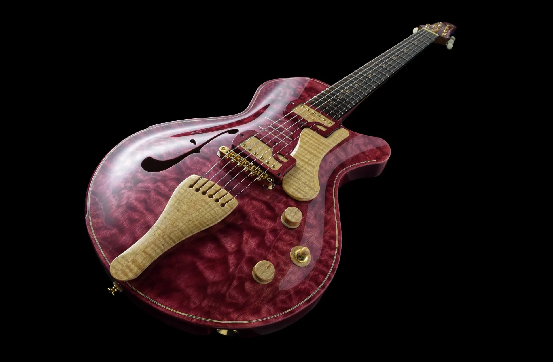 Jersey Girl Homemade Guitars Audrey-Ruby