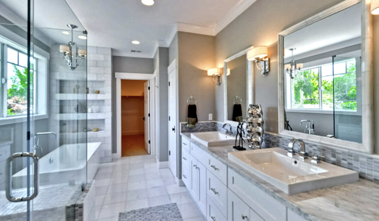 raised sinks with gray bathroom remodel.jpeg
