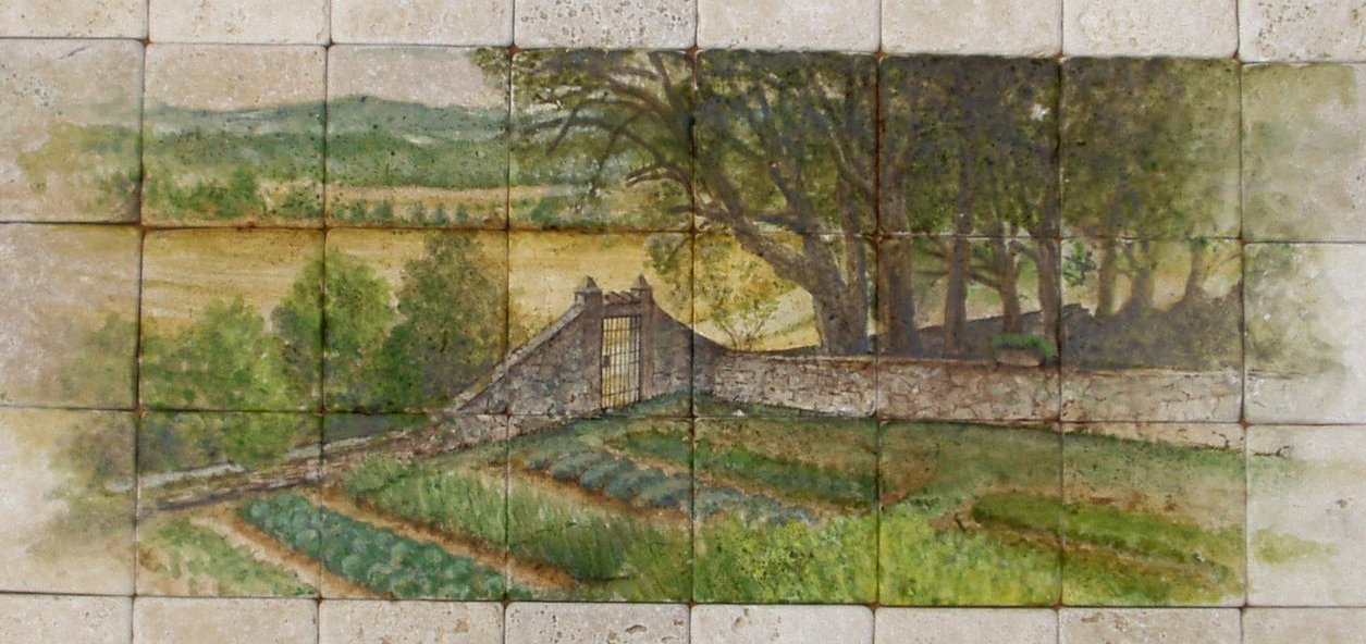 Painted tile- landscape.JPG