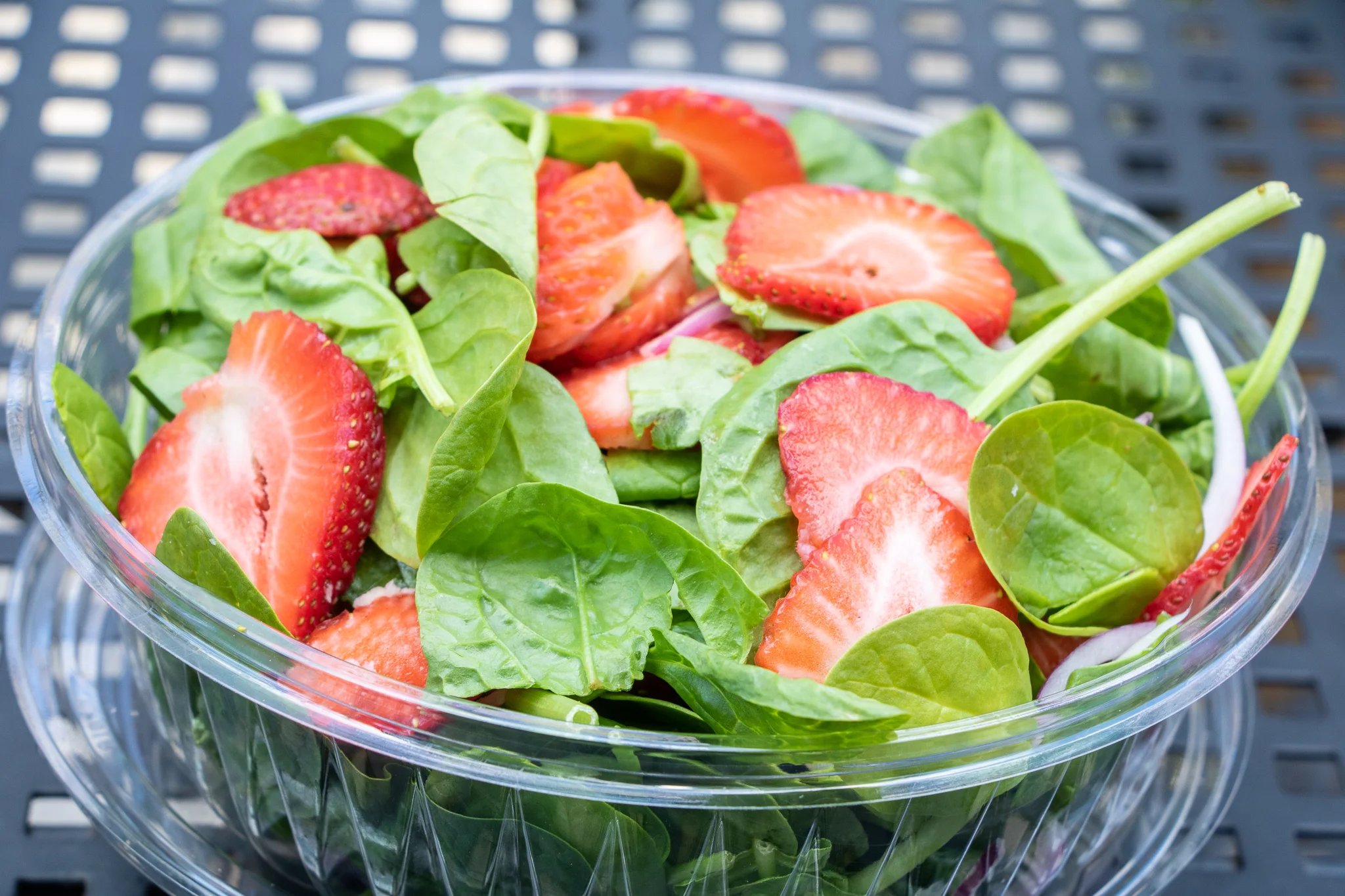 Spinach & Strawberry Salad