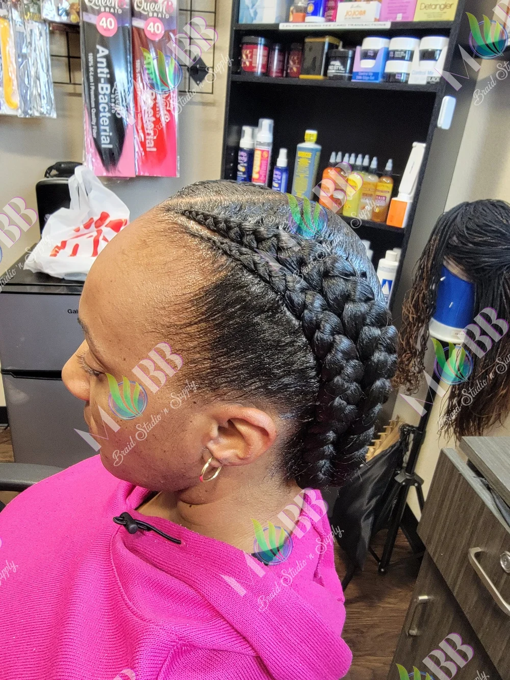 Cornrows/Feed-Ins — MOBB Braids 'n Beauty LLC