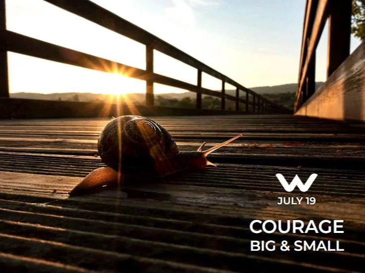 Courage: Big &amp; Small