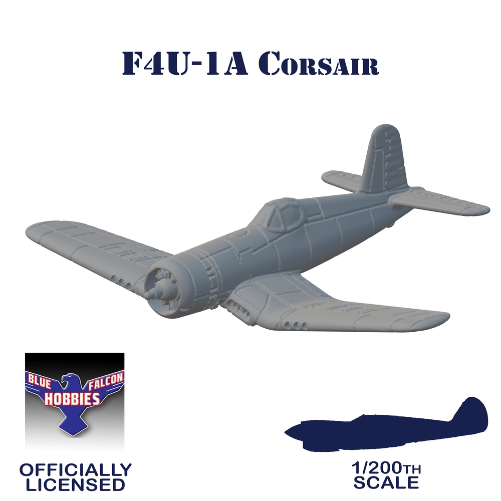 F4U Corsair Model from Blue Falcon Hobbies — Lead Pursuit Podcast
