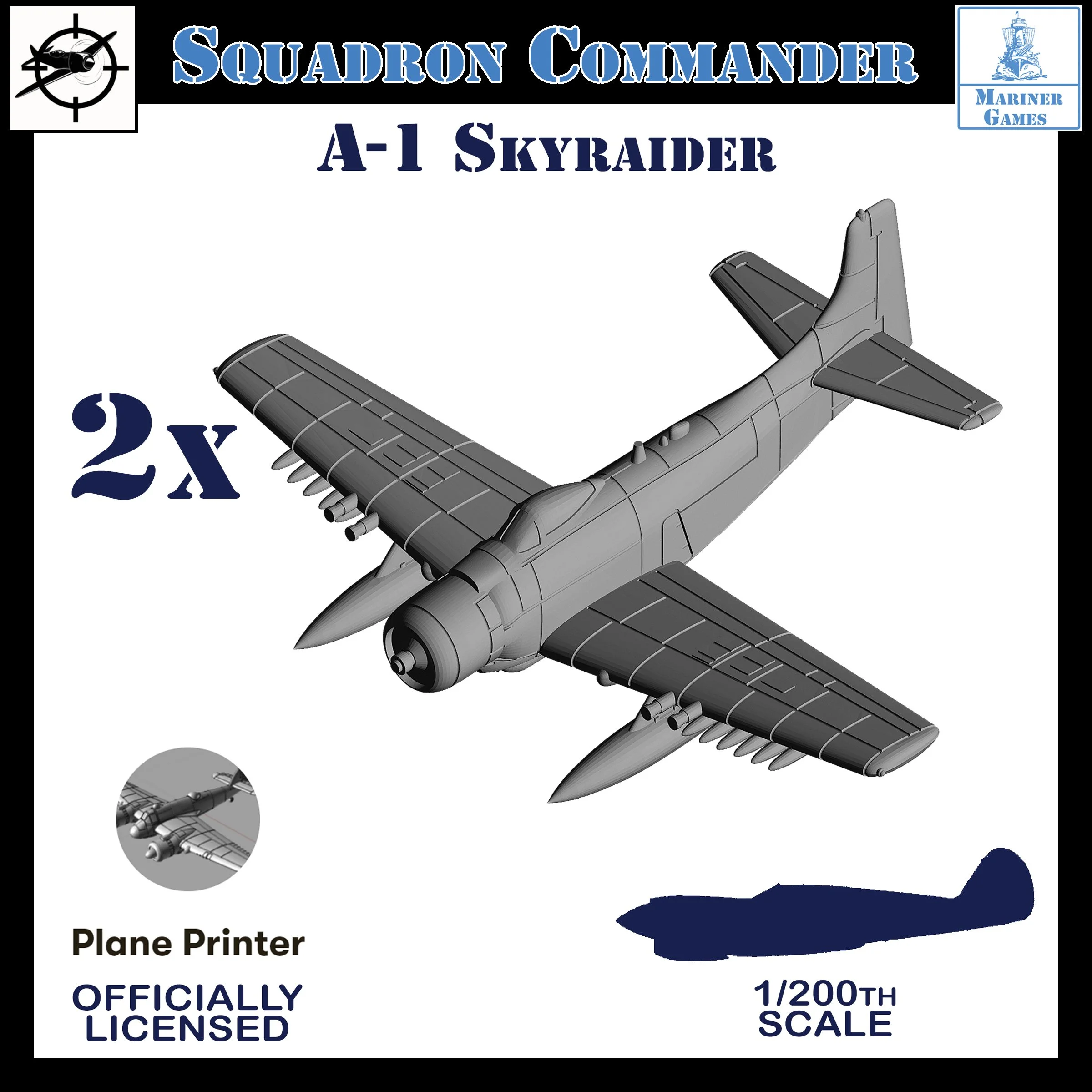 A-1 Skyraider 2-Pack
