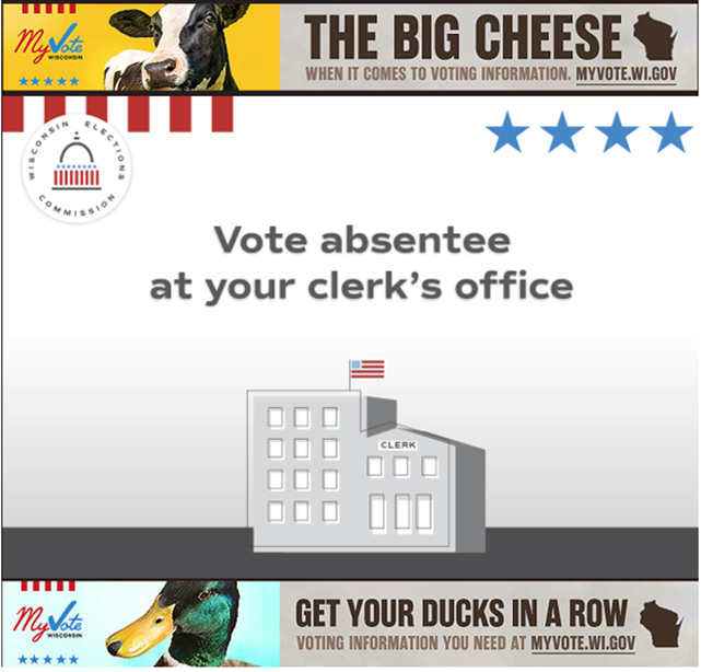 Early Voting. — Town of Drummond WI Bayfield County Northwest