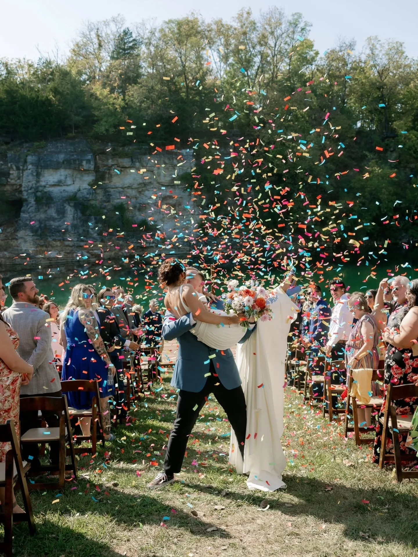 Abby &amp; Justin have a way of making everyone feel part of their orbit &mdash; a connection that&rsquo;s as authentic as it is inspiring. Their wedding day carried that same magnetism, drawing loved ones together in a way that felt natural, joyful,