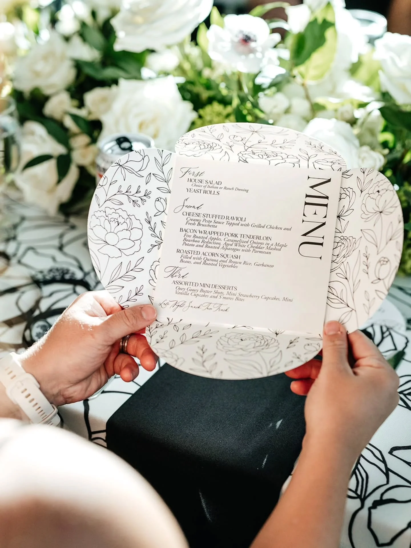 There&rsquo;s something meaningful about holding a menu in your hands &mdash; a small reminder that hospitality lives in the details.

For Milaynie &amp; Collin, it wasn&rsquo;t just about what was served, but how it made their guests feel: welcomed,