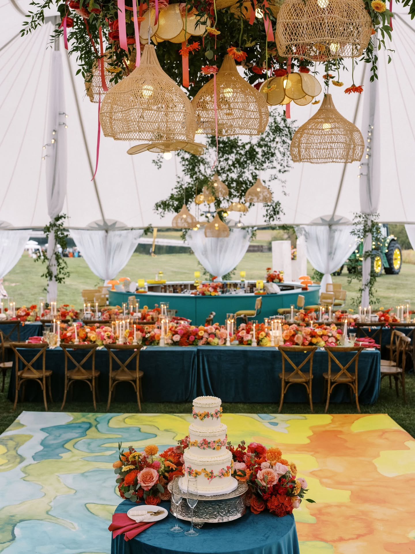 When the bride&rsquo;s father played matchmaker, Jake and Rachel&rsquo;s story began in the most unexpected place: the family&rsquo;s limestone rock quarry. We took that origin story and let it quietly inspire every design choice, playing with the wo