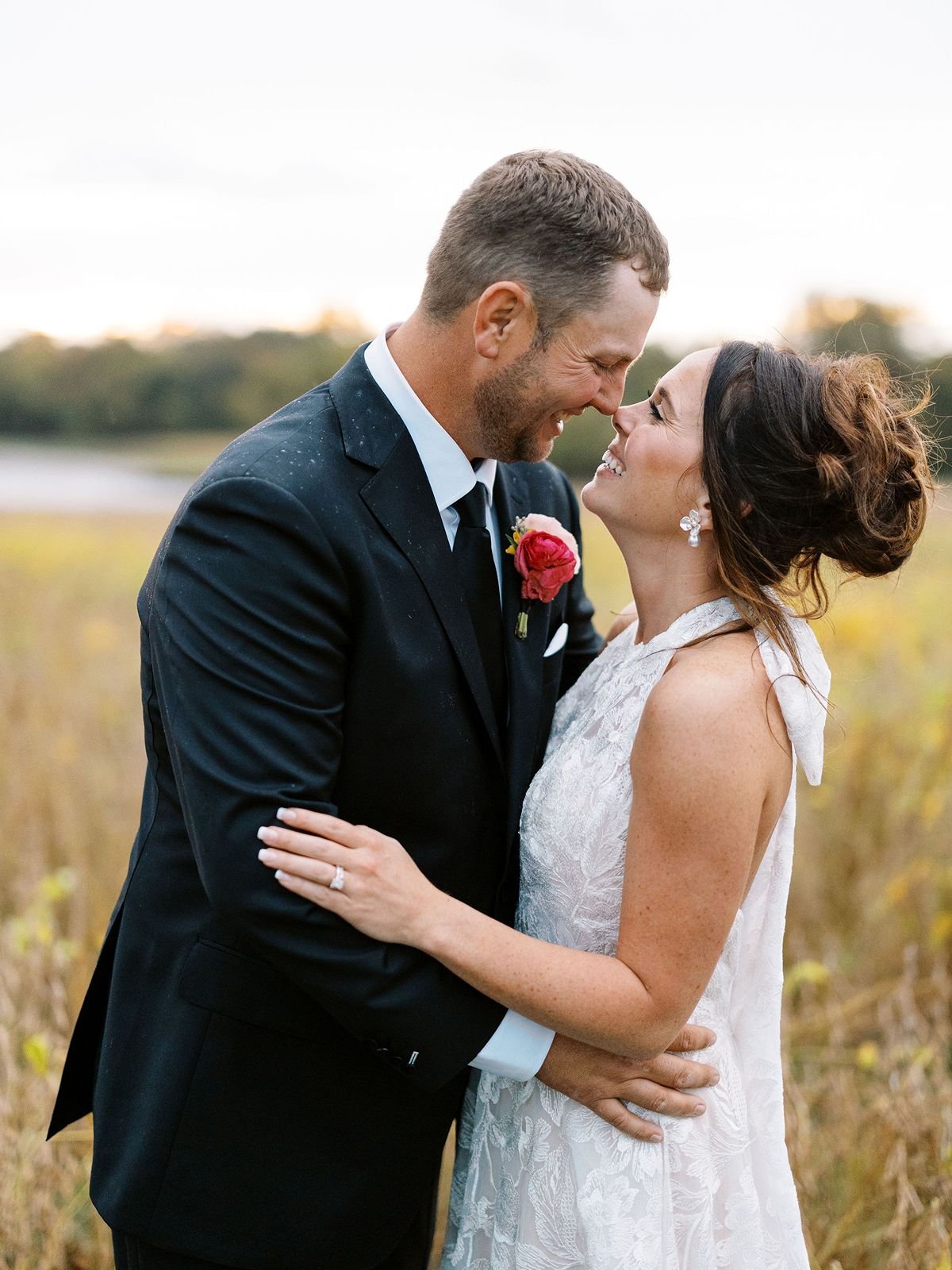 Kansas City bride and groom