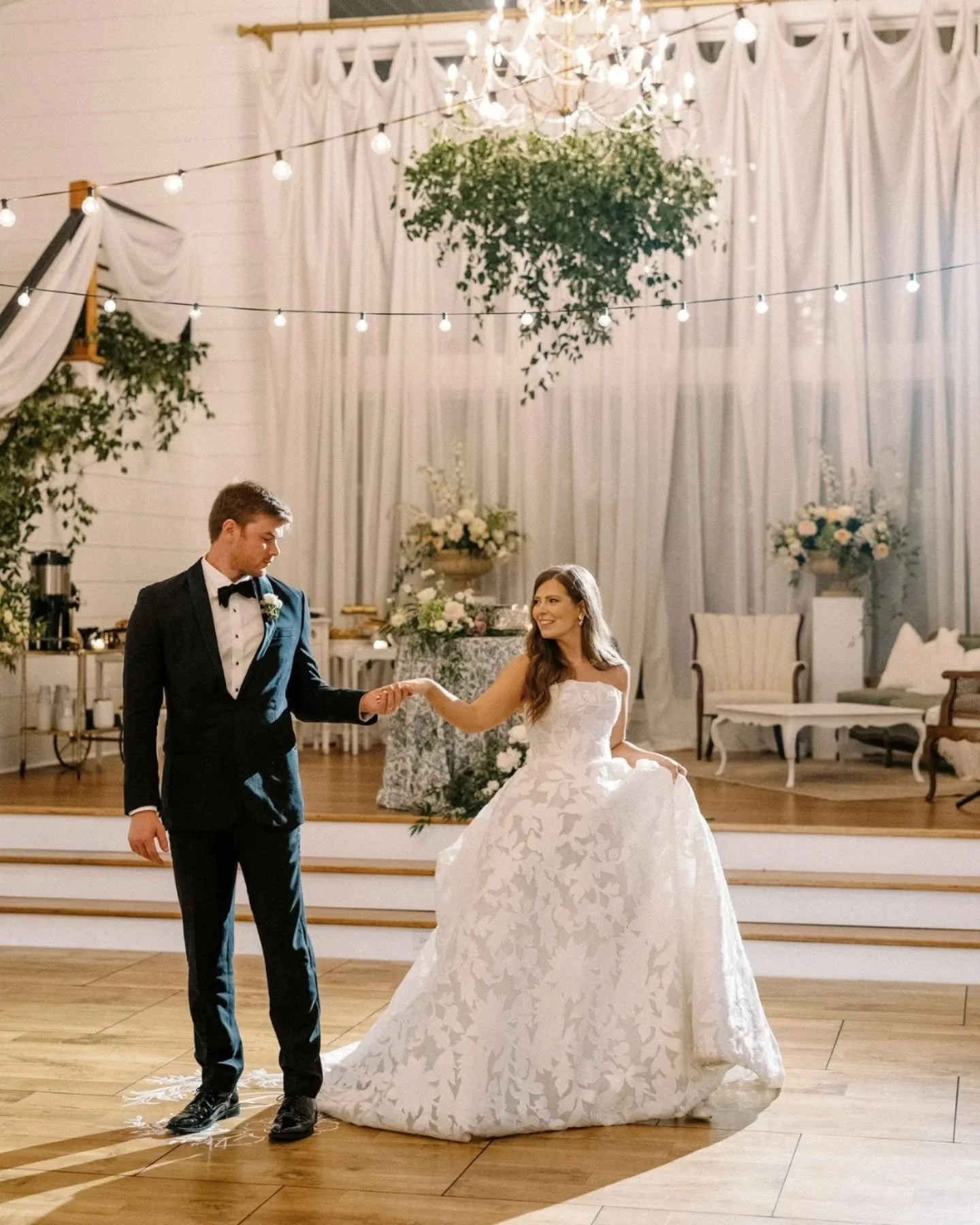 Planning for the Novinger-Petzoldt wedding began long before the first guest stepped onto the grounds.

Yes, careful attention was given to the aesthetic: the manicured European garden inspiration, the antique elements, and the layered textures that 