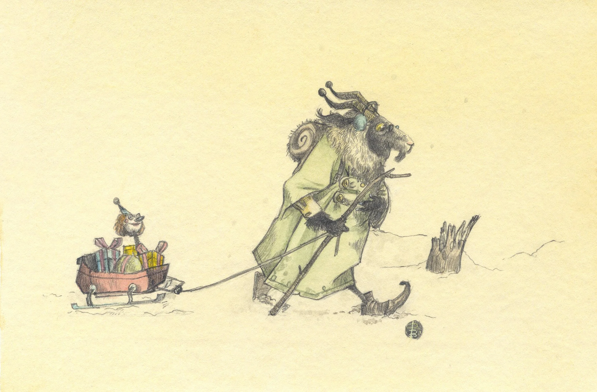 Original Art - The Krimble Helper