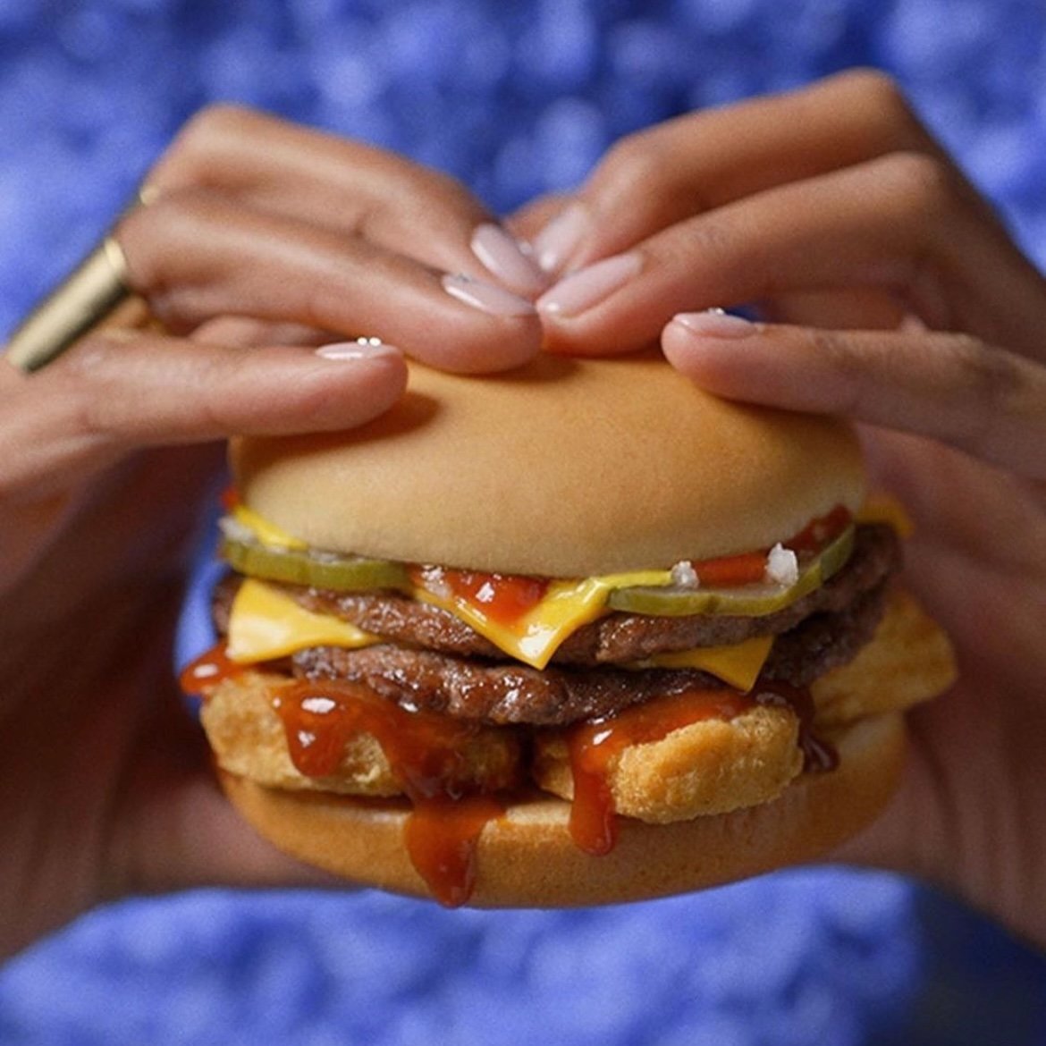 McDonalds Menu Hacks "Crunchy Double" 