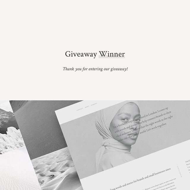 A big thank you to everyone who entered our giveaway! We were blown away by your overwhelming support for each other and the stories you shared with us about your emerging brands and businesses.⠀⠀⠀⠀⠀⠀⠀⠀⠀
⠀⠀⠀⠀⠀⠀⠀⠀⠀
The lucky winner is @saintjegnist 🥂