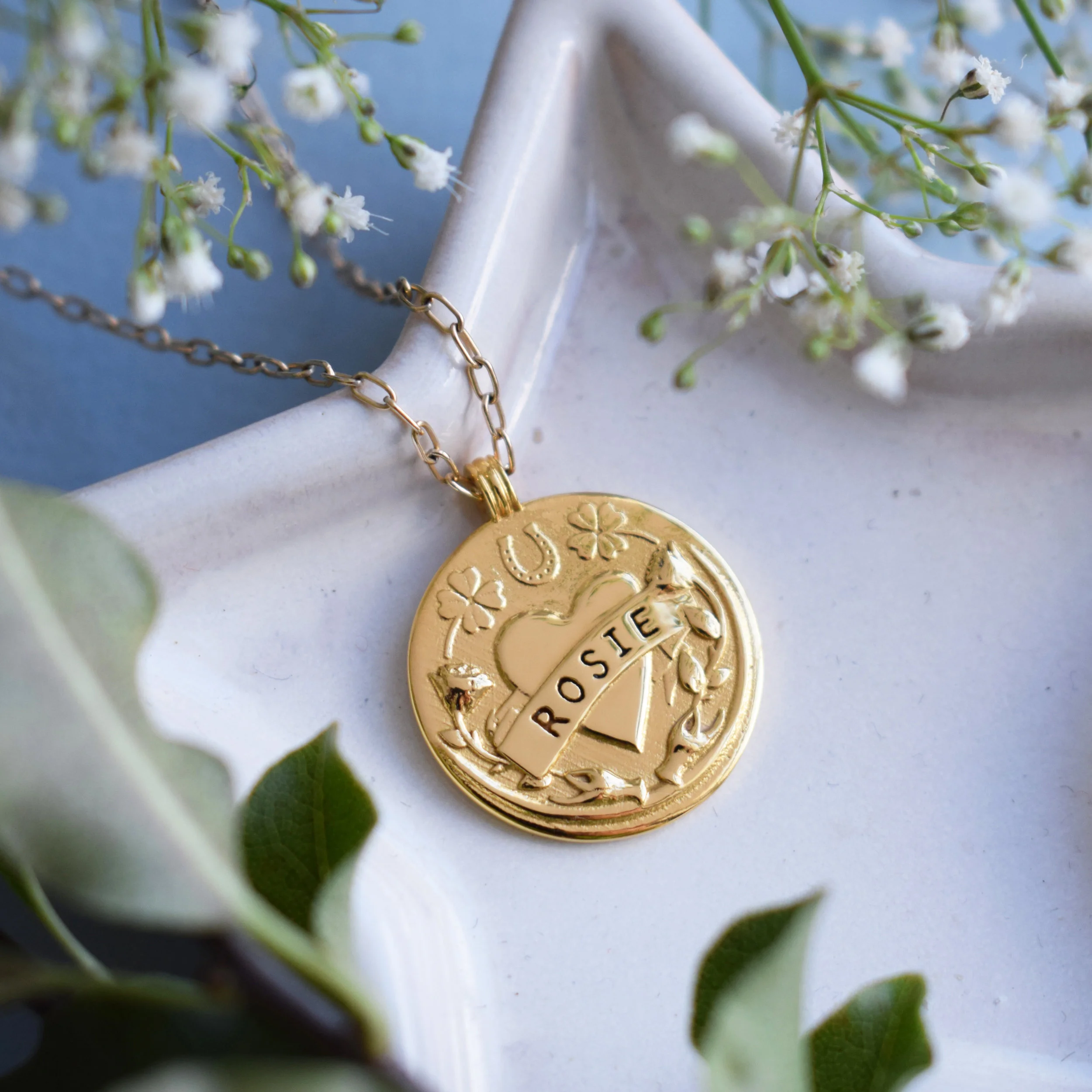 Luck Coin Necklace — Mood 