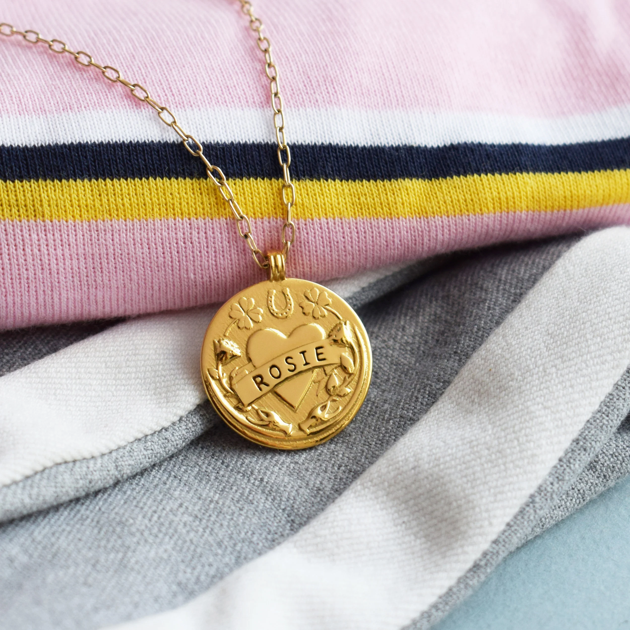 Luck Coin Necklace — Mood 