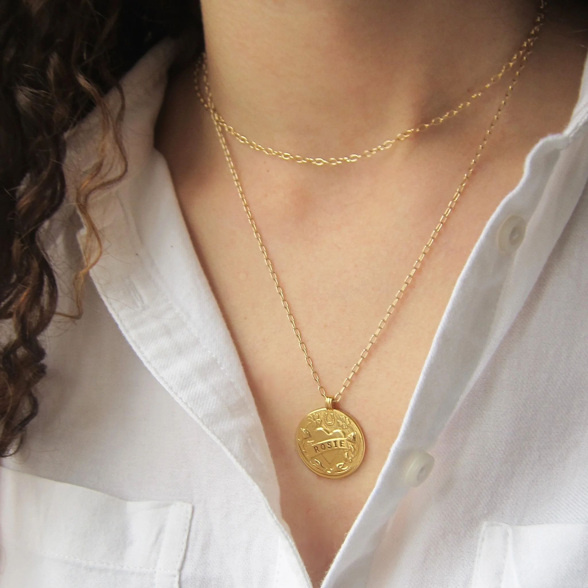 Luck Coin Necklace — Mood 