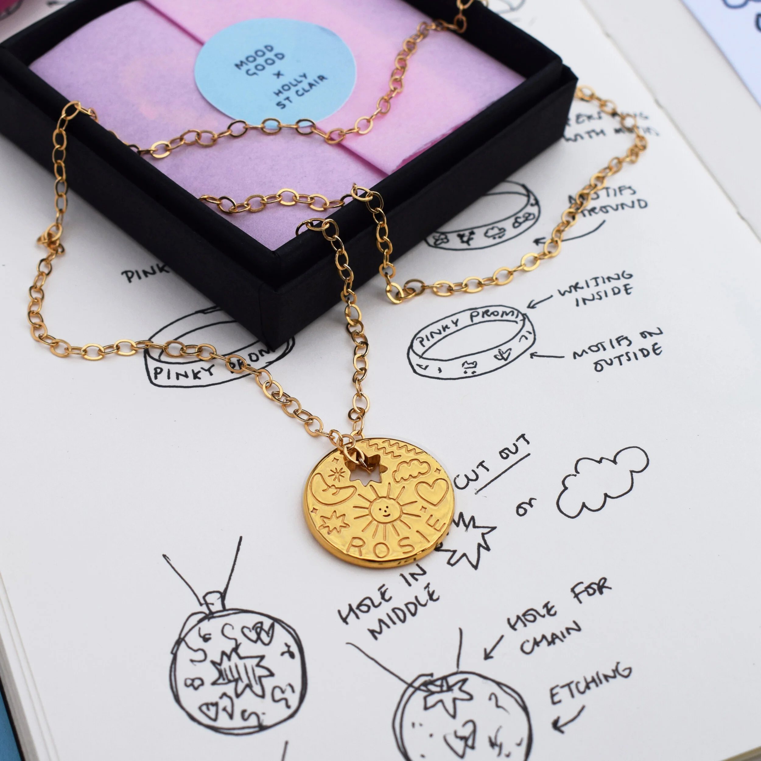 MG X HSC Personalised Doodle Disk 