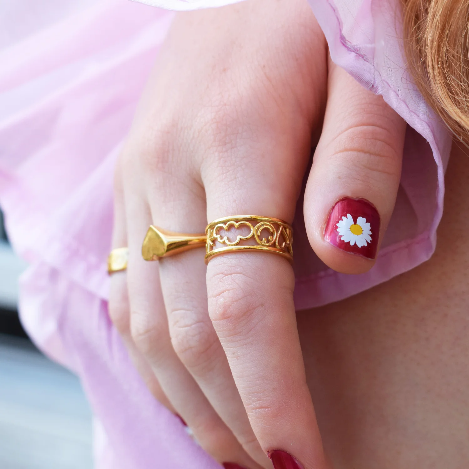 Pink Claire's Rings Claire's Accessories Rings Claires