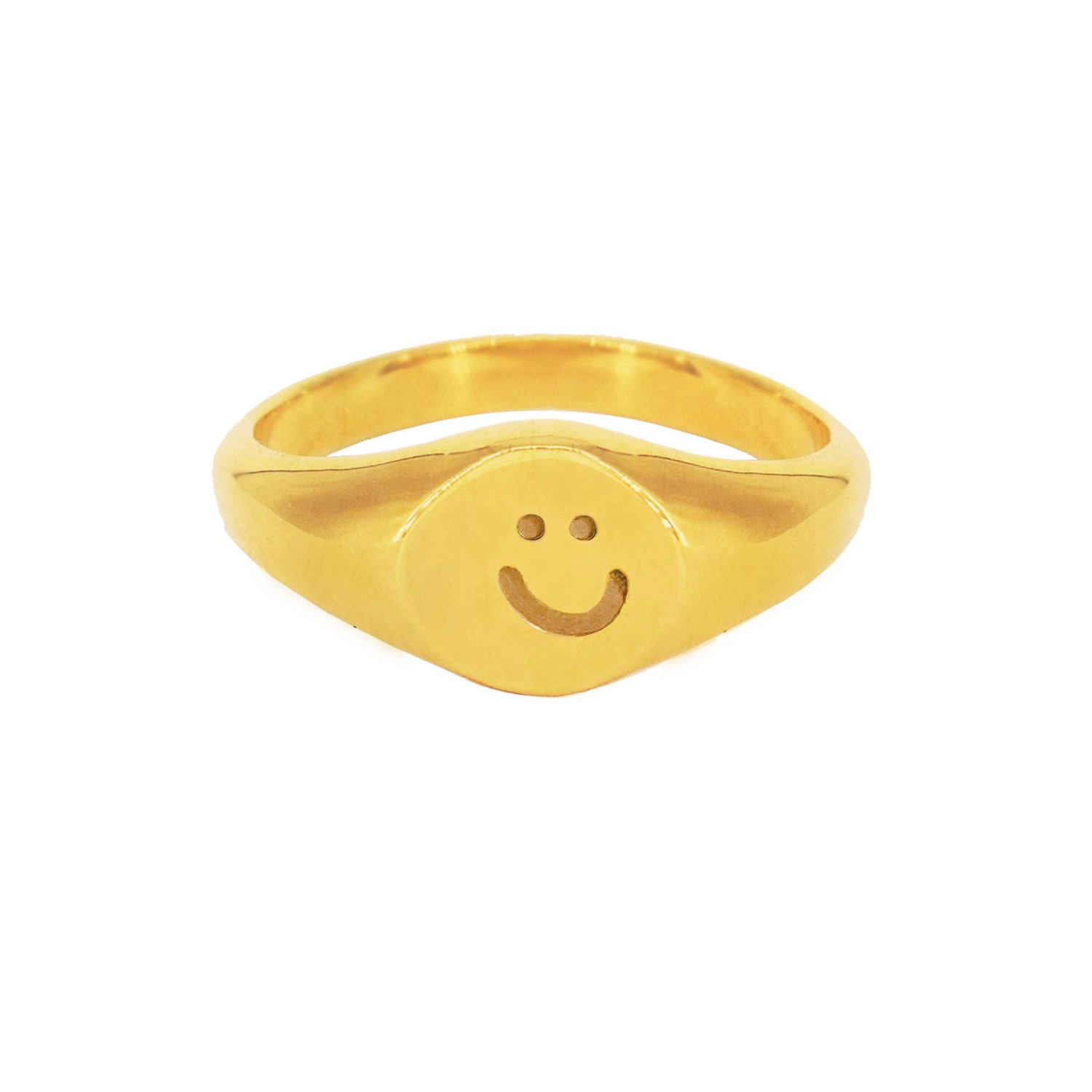 Happy Sunrise Signet Ring — Good Daze