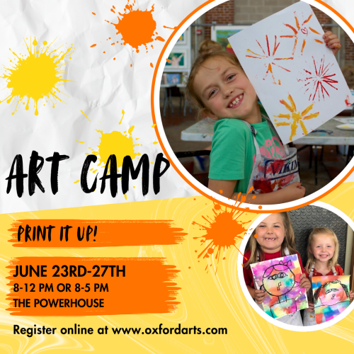 Print it Up Art Camp at the Powerhouse