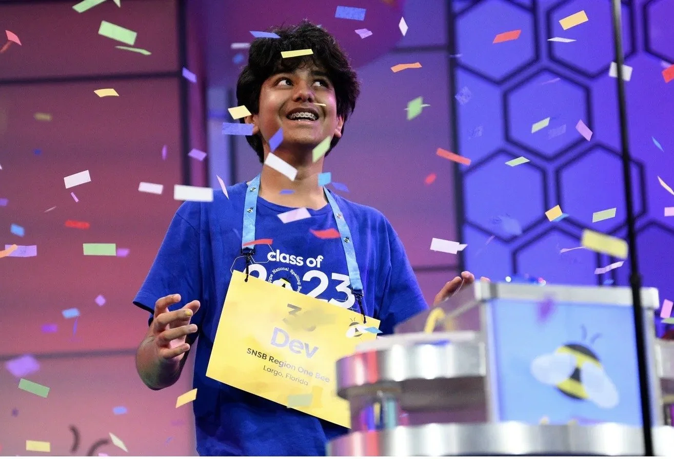 Dev Shah wins 2023 Scripps National Spelling Bee by correctly spelling 'psammophile'