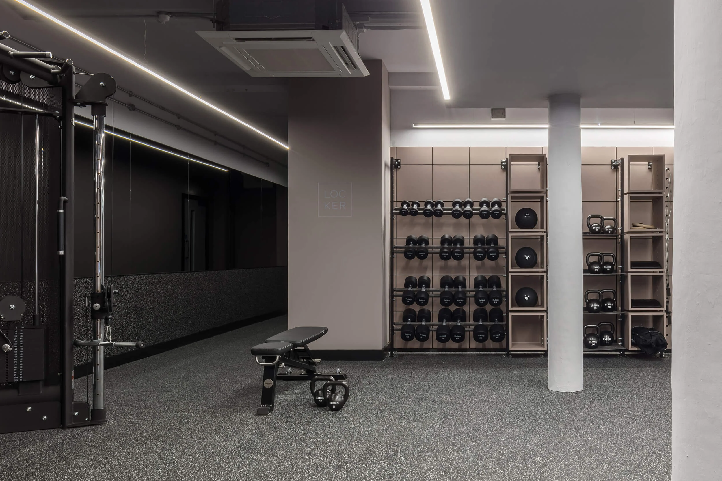 Gym Locker Design NoChintz Launches Locke Hotels Gym Brand