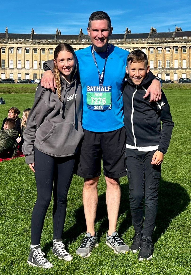 At the Bath Half Marathon