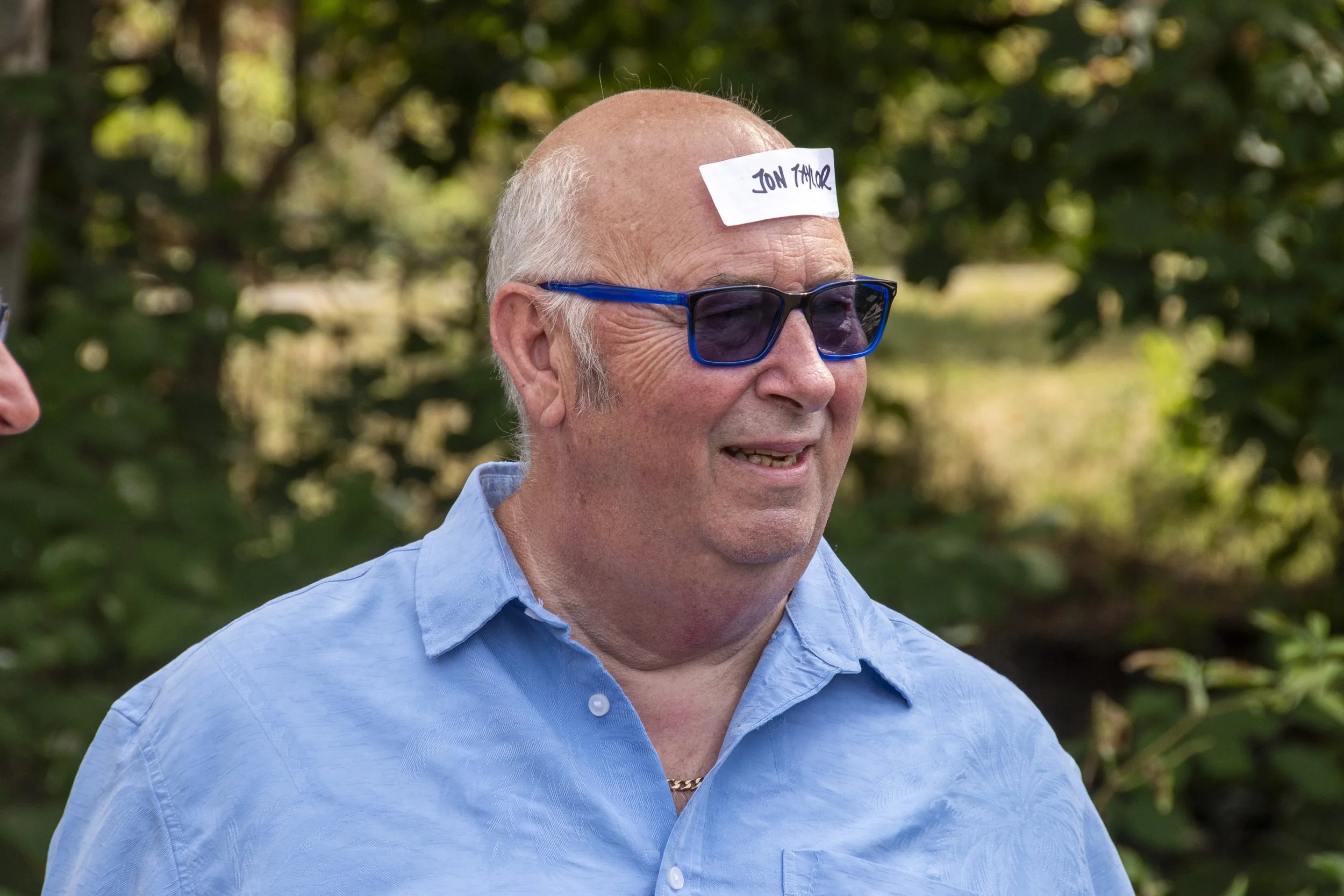 I'm not sure who this is? Apparently his label wouldn't stick to his shirt - well that's his story!