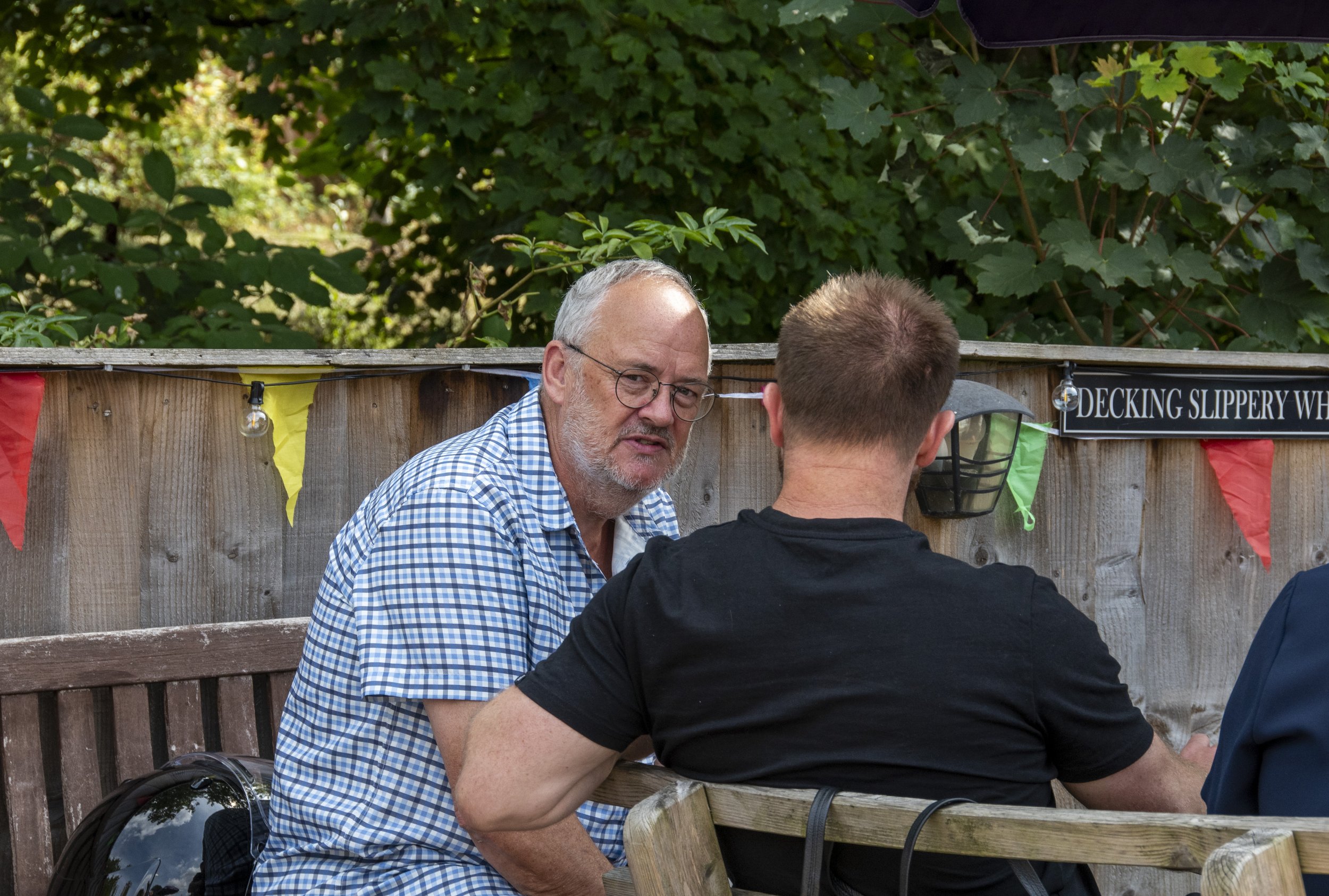 I'm thanking Andrew for bringing his mum Debbie all the way from Poole so that she could join in with everyone. The previous week it seemed very unlikely that she would be able to attend.