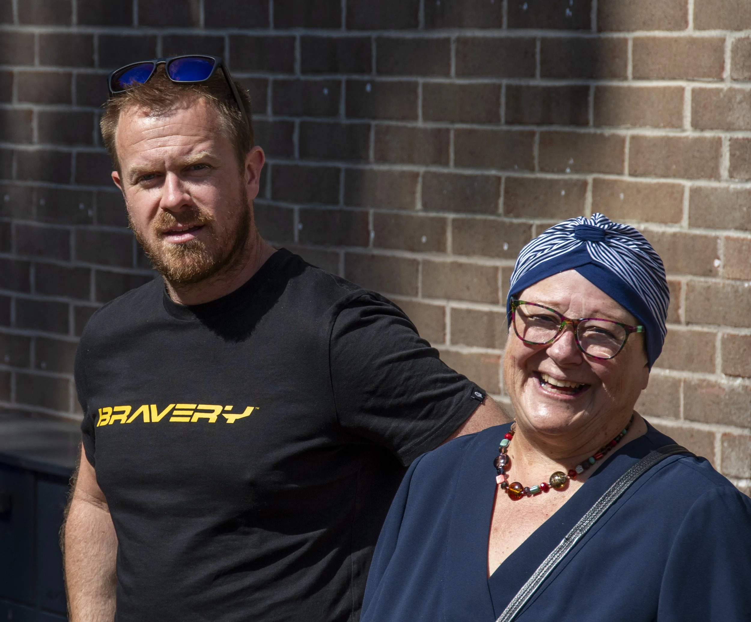 Debbie with her son Andrew 